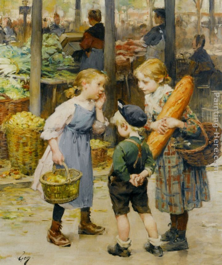 Henry Jules Jean Geoffroy Les Petites Menageres